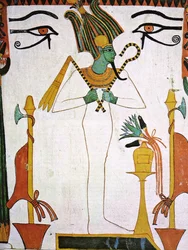 Osiride dalla tomba di Sennedjem